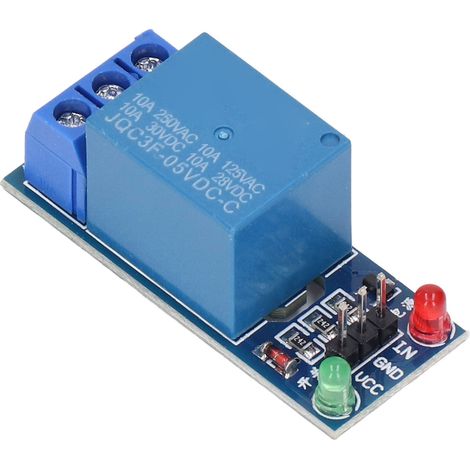 5-Kanal-Relaismodul mit Optokoppler, High/Low-Pegelansteuerung, Leiterplatte für Arduino (1/5)