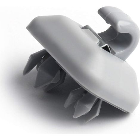 Sonnenblendenhaken für den Innenraum, automatischer Sonnenblendenclip, grauer Sonnenblenden-Halter für Audi A1 A3 A4 A5 A4L A6L A7 Q3 Q5 (1/5)