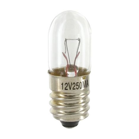 Legrand – Ampoule E10 12V 0,25A 3W – Éclairage de sécurité pour blocs autonomes – Remplacement veilleuse – Installation facile