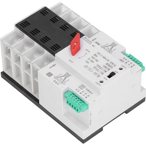 Commutateur de Transfert Automatique 100A 400V Double Alimentation avec Contrôleur Milliseconde NLQ4-125/4P pour Groupe Électrogène (1/5)