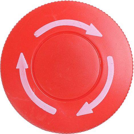 10 boutons-poussoirs d'arrêt d'urgence à capuchon champignon rouge, 1NO 1NC, DPST, 660 V CA, 10 A (1/5)