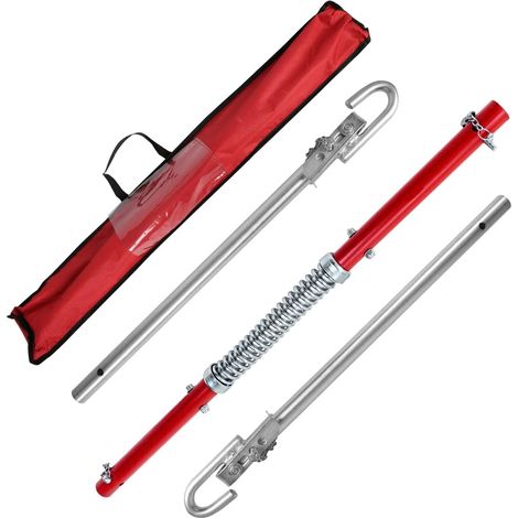 Barre de remorquage 3 pièces avec amortissement Force de traction 2000 kg avec sac de remorquage (1/5)