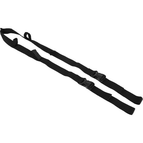 Fahrzeugmontierter Angelrutenhalter mit 5 Löchern, Gurtbefestigung, Angelzubehör, Schwarz, 5 Löcher, 140–200 cm (1/5)