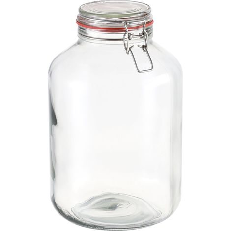 Tescoma 895148 Della Casa Barattolo per Conserve, Vetro, Trasparente, 5 l, 1 Pezzo (1/4)
