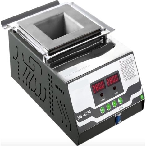 Pot à souder électronique à Conversion de fréquence MS-2820 W, Four à étain réglable à Haute température sans Plomb, 2000 (1/5)