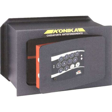 Cassaforte elettronica antisfondamento L.31 x H.21 x P.15 cm. 1251TK KONIKA Stark