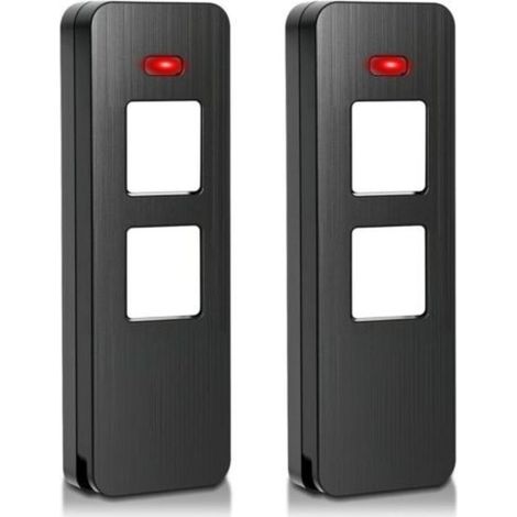 Juego de 2 transmisores para puertas de garaje Pearl Twin S10019-00001 de 868 MHz, 2 canales para SOMloq2, 4018V0004, para 4015862001900 (1/5)