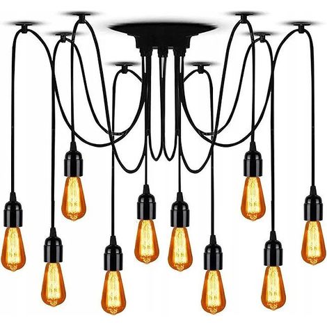 LAMPADA A SOSPENSIONE JDL-03 SPIDER 10 E27 (1/5)