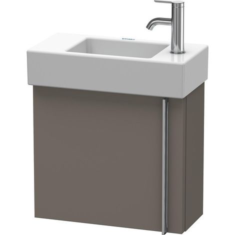 VERO AIR mobile lavabo 436x484x211mm apertura sinistra flanella grigio satinato