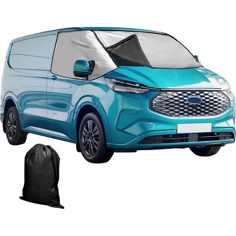 Bâche pare-brise Ford Transit Custom 2012-2022, amovible, thermique, toutes saisons (1/5)