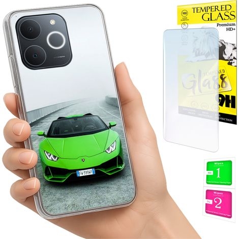 Schutzhülle für Realme Note 70T: Foto-Schutzhülle + 9H-Glas (1/5)