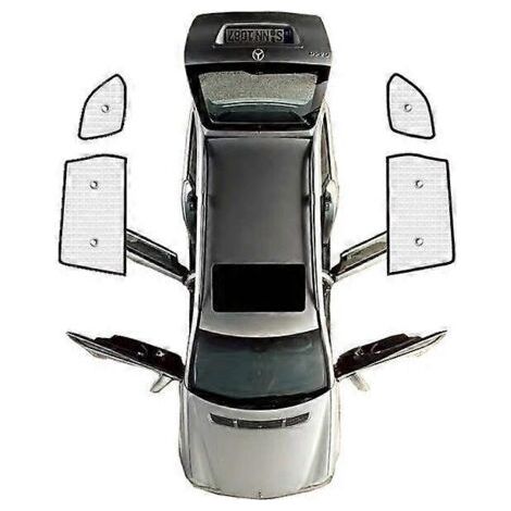 Pare-soleil intégraux pour Mitsubishi Outlander 3 GF GG ZJ ZK ZL 2012-2020, pare-brise et vitres arrière, accessoires auto Shaby (1/5)