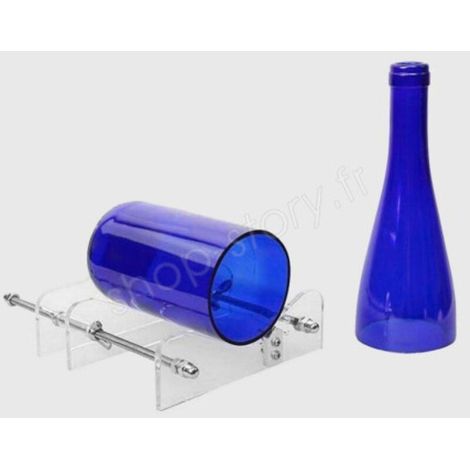 Coupe Bouteille en Verre Manuel