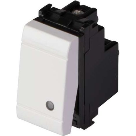 Frutto deviatore unipolare 16A-250V Evolution Bianco