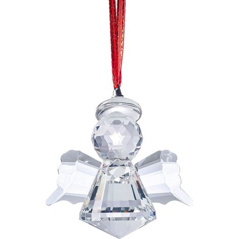 Angel En Verre - Décoration Fenêtre Porte Intérieure Extérieure - Ornement Cristal Transparent - Pour Maison Voiture Porche - 1 Pièce (1/5)
