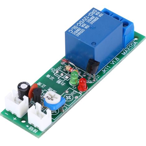 Verzögerungsrelaismodul, hochpräziser Zeitschalter, Stromversorgung JK11-PB DC12V (1/5)