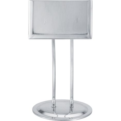 Porte-cartes/numéros de table en acier inoxydable pour mariages et fiançailles (1/5)