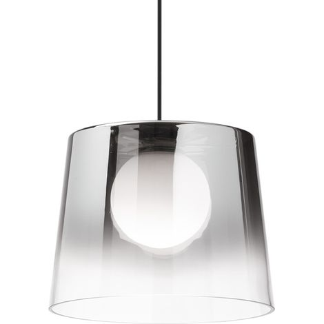 Sospensione Vintage-Decò Fade Metallo Cromo 1 Luce G9 3W 3000K Luce Calda (1/3)