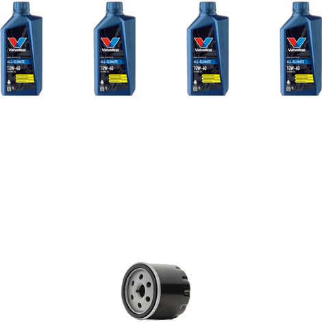 Kit filtro olio e 4L compatibile con Smart ForTWO II Coupe/Cabrio (451) 1.0 88kw Dal 2012 (1/3)