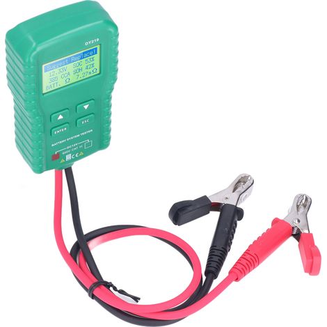 DY219 12V Kfz-Batterie-Lasttester, digitaler Batterieanalysator, multifunktionales Diagnosegerät für die Kfz-Reparatur (1/5)