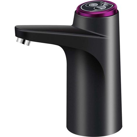 Pompe À Eau Électrique - USB Rechargeable - Débit 3 L/min - Mode Unique Et Dose Préréglée 600 Ml - Pour Bidons De 5 À 20 Litres - 1 Pièce (1/5)