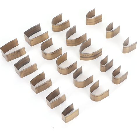 Matrice de perforation pour cuir, matrice de découpe et de perforation monobloc en acier à haute teneur en carbone, adaptée à la fabrication artisanale de ceintures et de portefeuilles. (1/5)