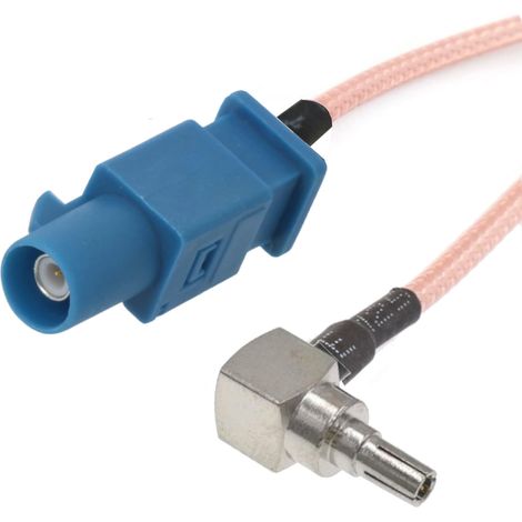 Cavo pigtail con connettore CRC9 / connettore fakra RG316 da 15 cm