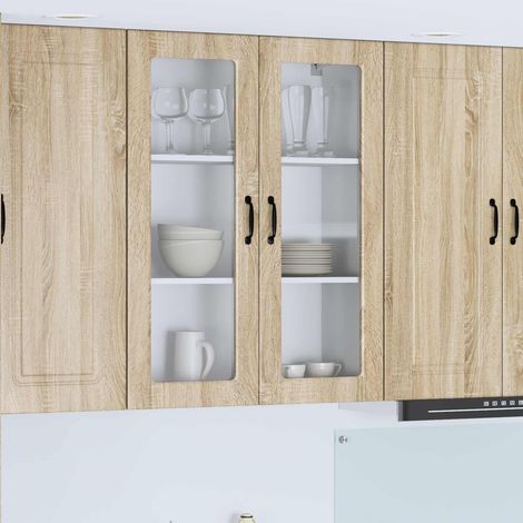 Küchenschrank Sonoma-Eiche 80 x 31 x 100 cm Holzwerkstoff