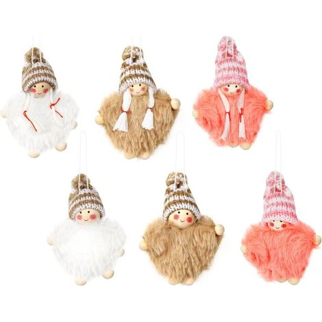 Décorations de Pâques, ensemble de 6 pendentifs pour poupée, fêtes (1/5)