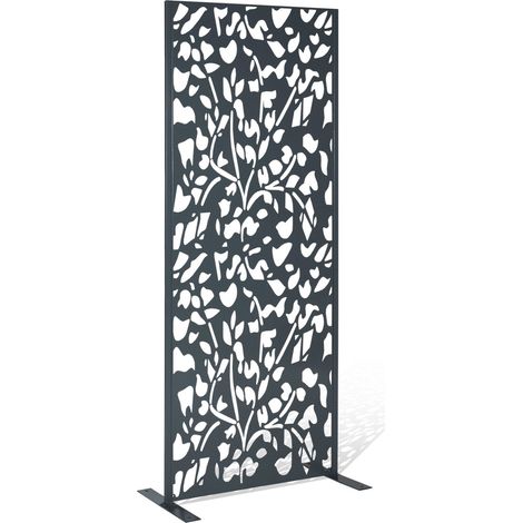 Pannello decorativo universale 160 x 60 CM FLOWER grigio (1/5)