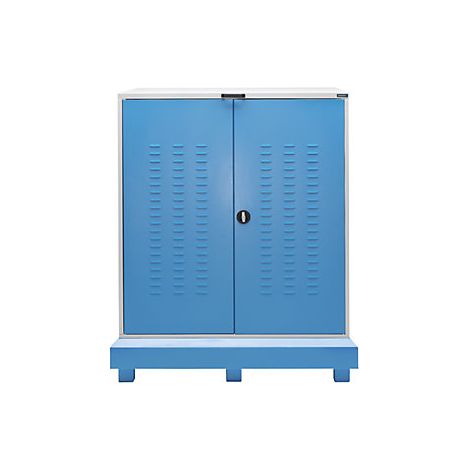 Gefahrstoff-Depot für Fässer  Auffangvolumen 400 l  BxT 1600 x