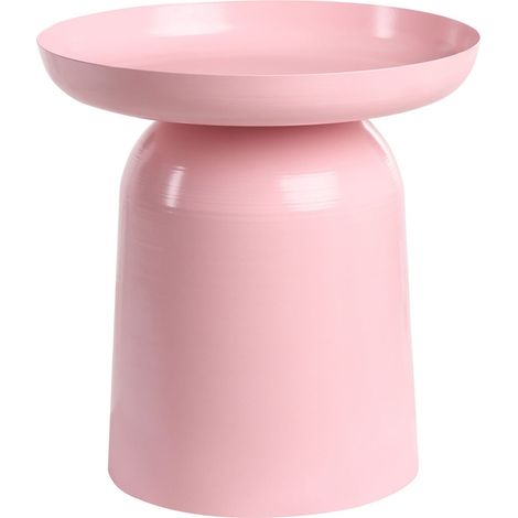 Beistelltisch TORRENS Metall Pastellrosa