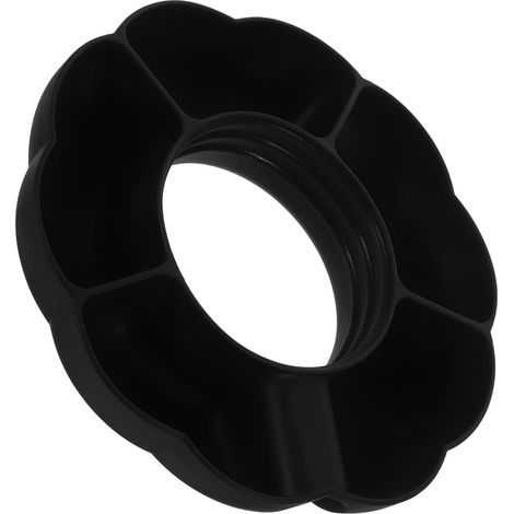 Plateau de table cadeau de Noël, plateau à fruits secs, tasse cadeau de Noël, bol à apéritif, plateau à fruits secs, plateau à apéritif, 5 compartiments, noir (1/5)