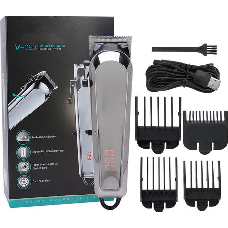 Tondeuse Barbe et Cheveux Professionnelle - Outil de Coupe Homme Coiffeur (1/5)
