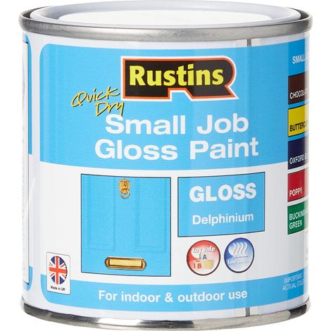 Quick Dry Small Job Gloss Paint Delphinium 250ml