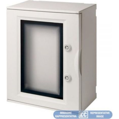 EC Quadro in poliestere con oblo 800x1055x360  IP66 compatibile GW46207F - EC625017