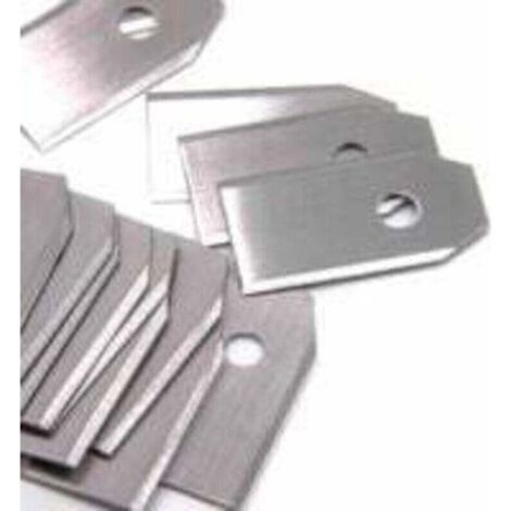 Lames 30x compatibles avec Husqvarna Automower 105 108 210C 220AC 305 308 308x 310 315 320 330X 420 430X 440 450X G1 G2 et autres (acier, 0,75 mm) (1/2)