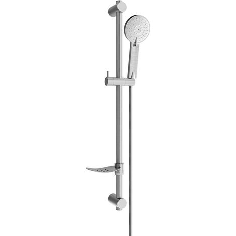 Mexen DF40 Schiebe-Dusch-Set, Graphit - 785404582-66 (1/2)