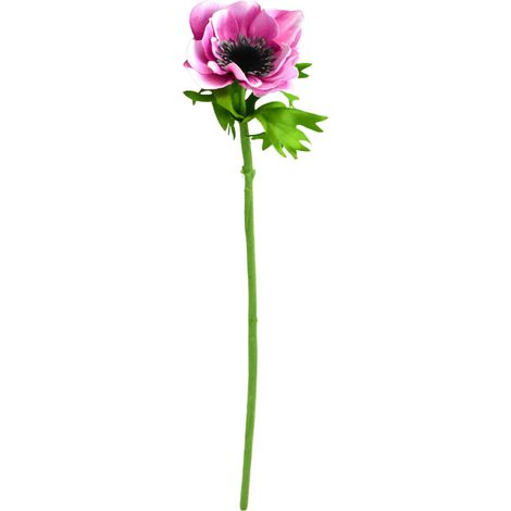 Tallos de anémona artificial Homeford, 42 cm, color lavanda.
