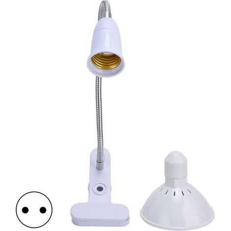 12-W-LED-Pflanzenlampe mit Klemme, Rot-Blau-Warmweiß-Spektrum, 360° drehbar, E27/E26-Fassung, 110–240 V (EU) (1/5)