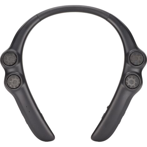 Casque sans fil tour de cou étanche IPX4, stéréo, Bluetooth 5.3 avec micro antibruit