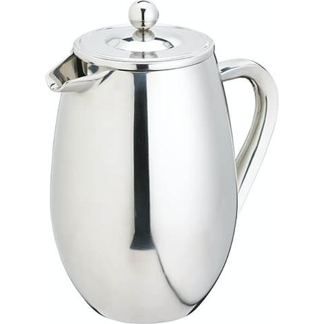 La Cafetiere 8 Cup Double Wall Cafetiere Stainless Steel (1/5)