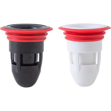 Bouchon Anti-Refoulement - Valve Unidirectionnelle Anti-Odeur - Pour Drain Sol Cuisine Salle De Bain - Lot De 2 (1/5)
