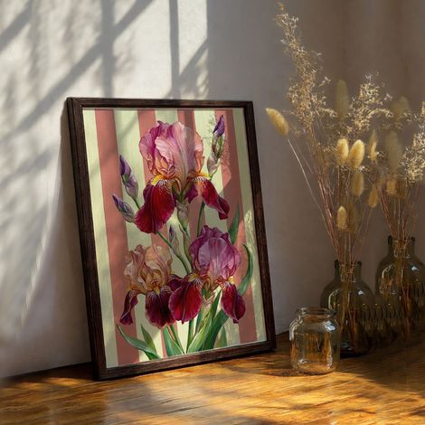 Cuadro Melaripa, Estructura de Madera Nobilitada, 33x48h cm Multicolor (1/4)