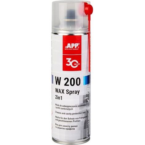 Cire protection pour châssis, carrosserie - Antirouille, anti gravillon - 2en1 - APP W200 Wax