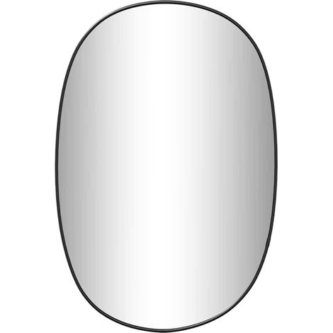 Miroir mural Noir 60x40 cm