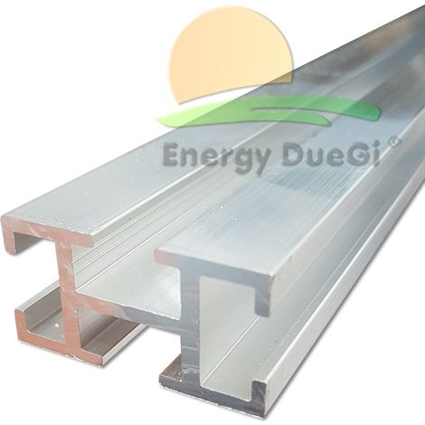 Profilo per solare termico a 4 cave 0,923 Kg./metro (1/2)