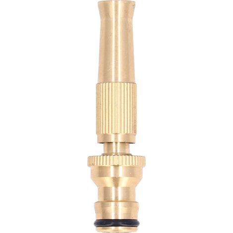Tuyau Buse Jet Pulvérisateur Haute Pression Réglable en Laiton Connecteur Rapide pour Jardin (1/5)
