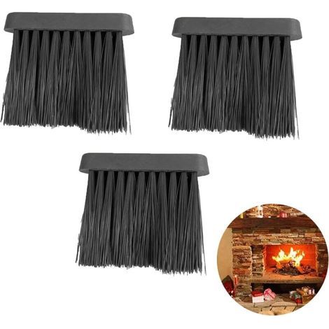 3 PCS Tête De Brosse De Nettoyage De Cheminée nettoyage de cheminée cheminée, foyer, brosse de cheminée Brosse de Remplacement pour Cheminée pour cheminée, cheminée, cheminée et nettoyage de cheminée (1/5)