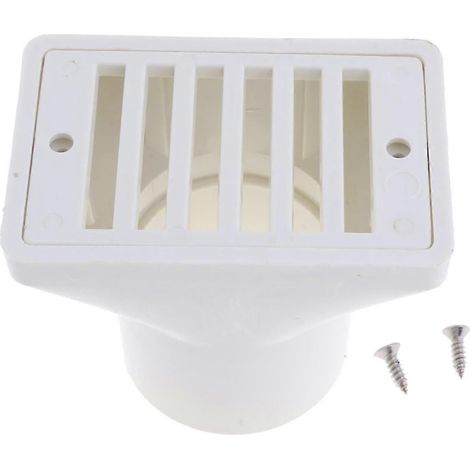 Raccord de remplacement pour bec de trop-plein rond de 1,5 pouce pour bonde de piscine universelle - yuiy (1/5)